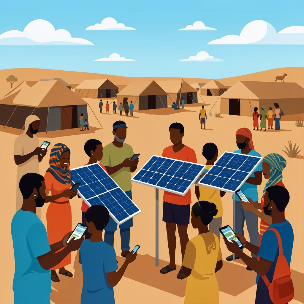 Solar Power Project to Connect 550,000 Refugees and Locals in Kenya's Remote Turkana County
