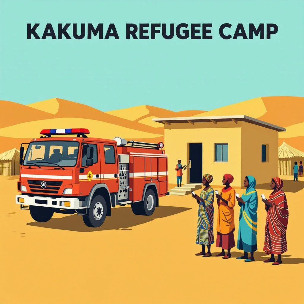 Kakuma to Get Its First Fire Station, Ending Reliance on a Fire Engine Over 120 Kilometres Away
