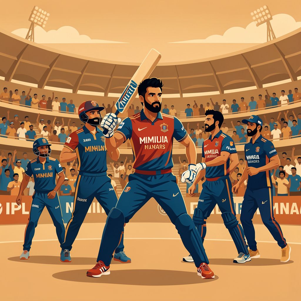 Mumbai Indians Captain Hardik Pandya Misses Crucial Survival Match Due to Back Spasms