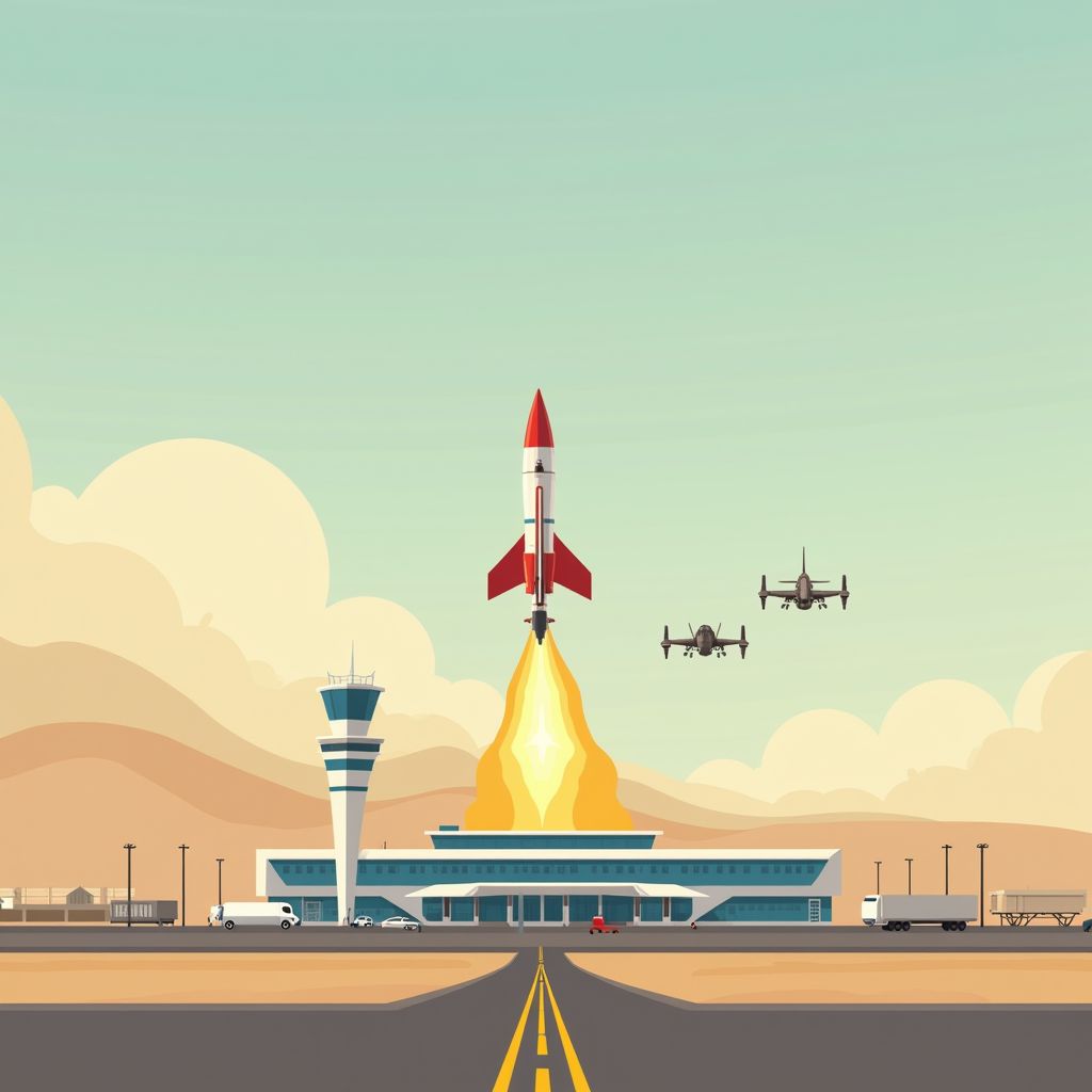 Iranian Strike Targets Erbil Airport as Regional Conflict Spreads to Iraq