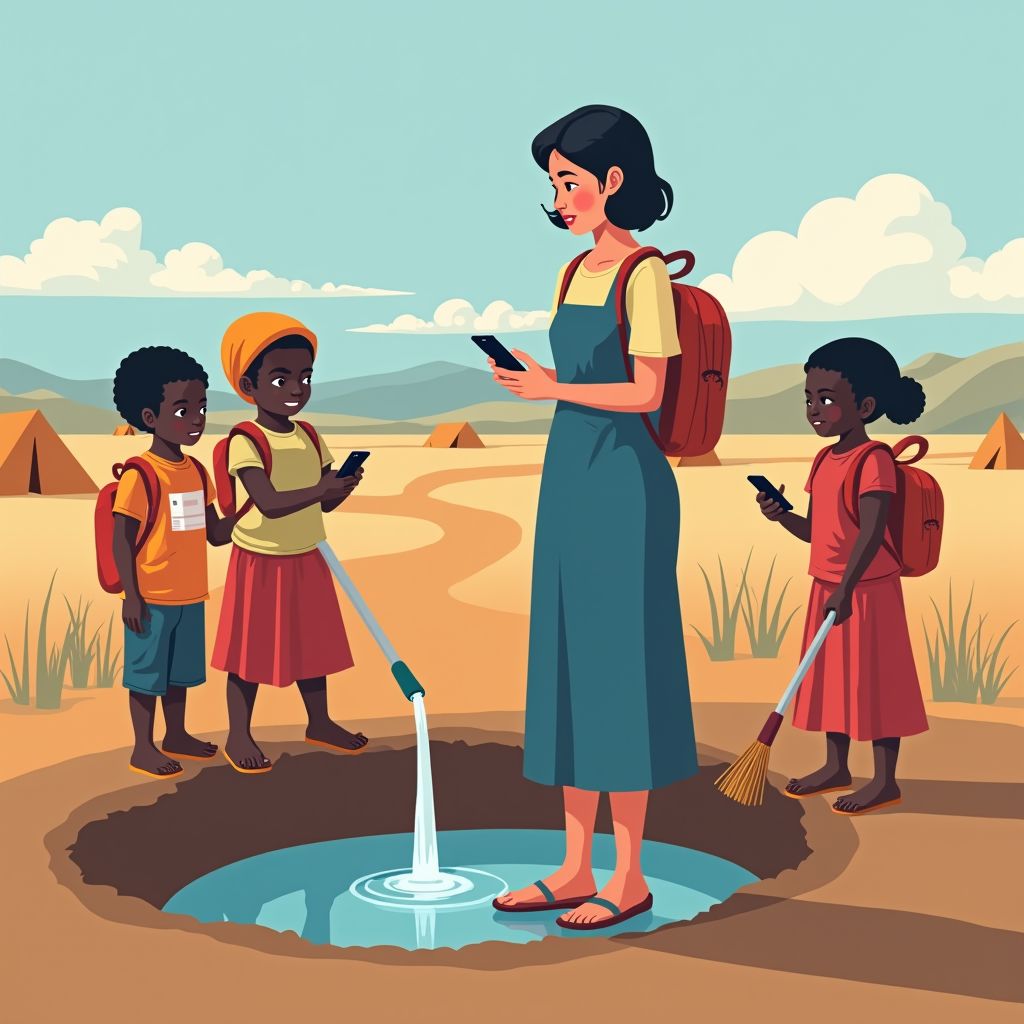 South Korean Actress Shines Light on Kenya's Water Crisis as Nursing Mothers Face Starvation