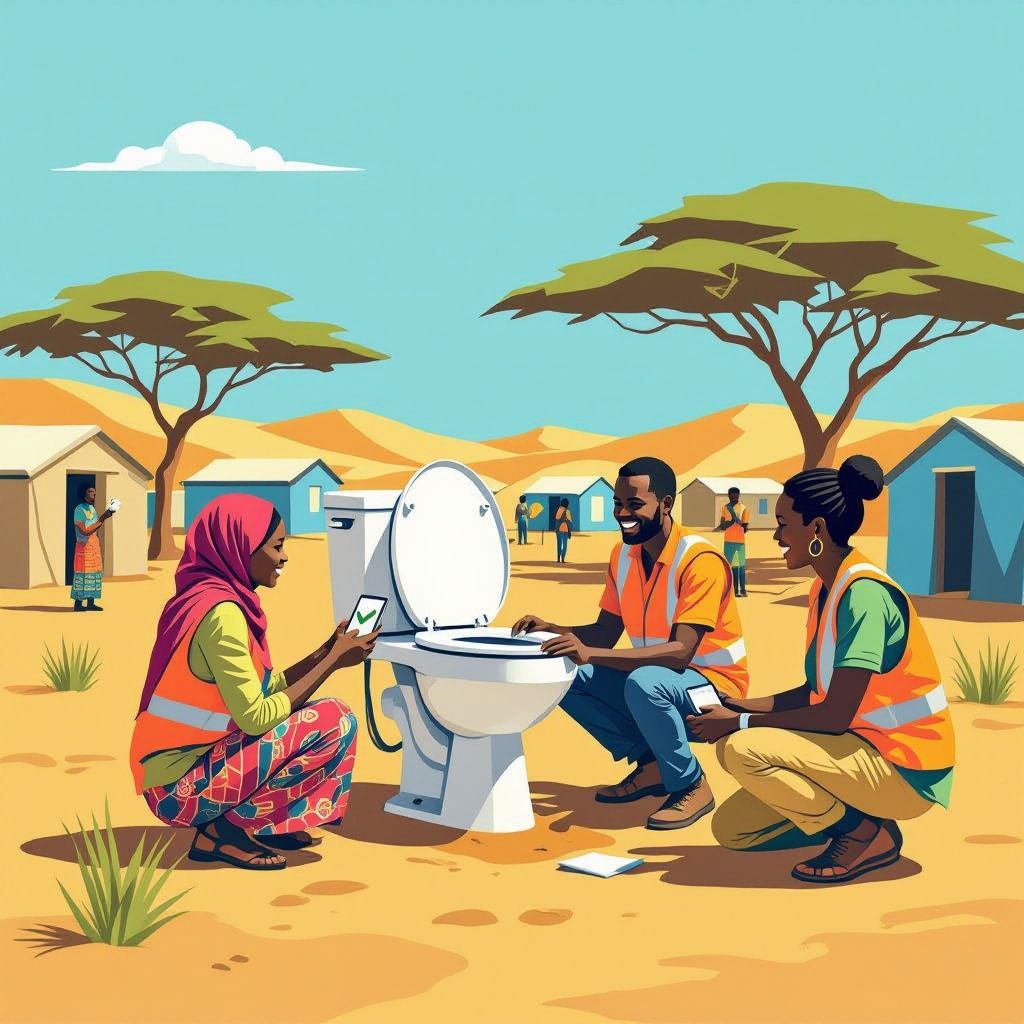 Japan and Kenya Join Forces to Bring Safe Toilets to Half a Million Refugees