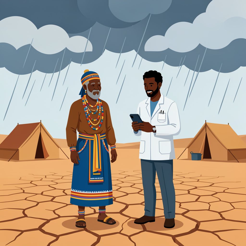 Ancient Goat Gut Readings Meet Modern Science as Kenya's Drought-Stricken Turkana Region Awaits Rain