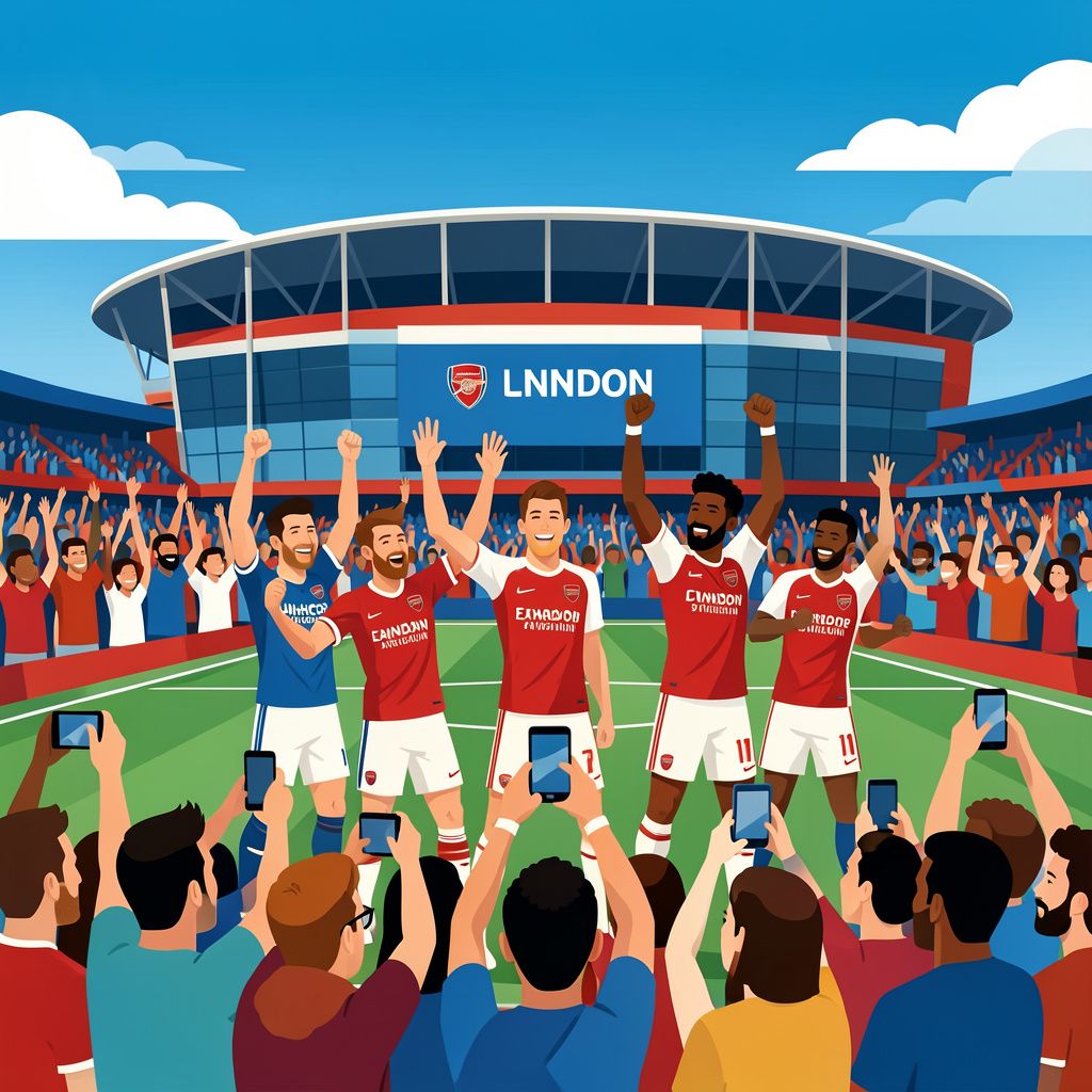 Arsenal Eight Points Away From First Premier League Title in 22 Years