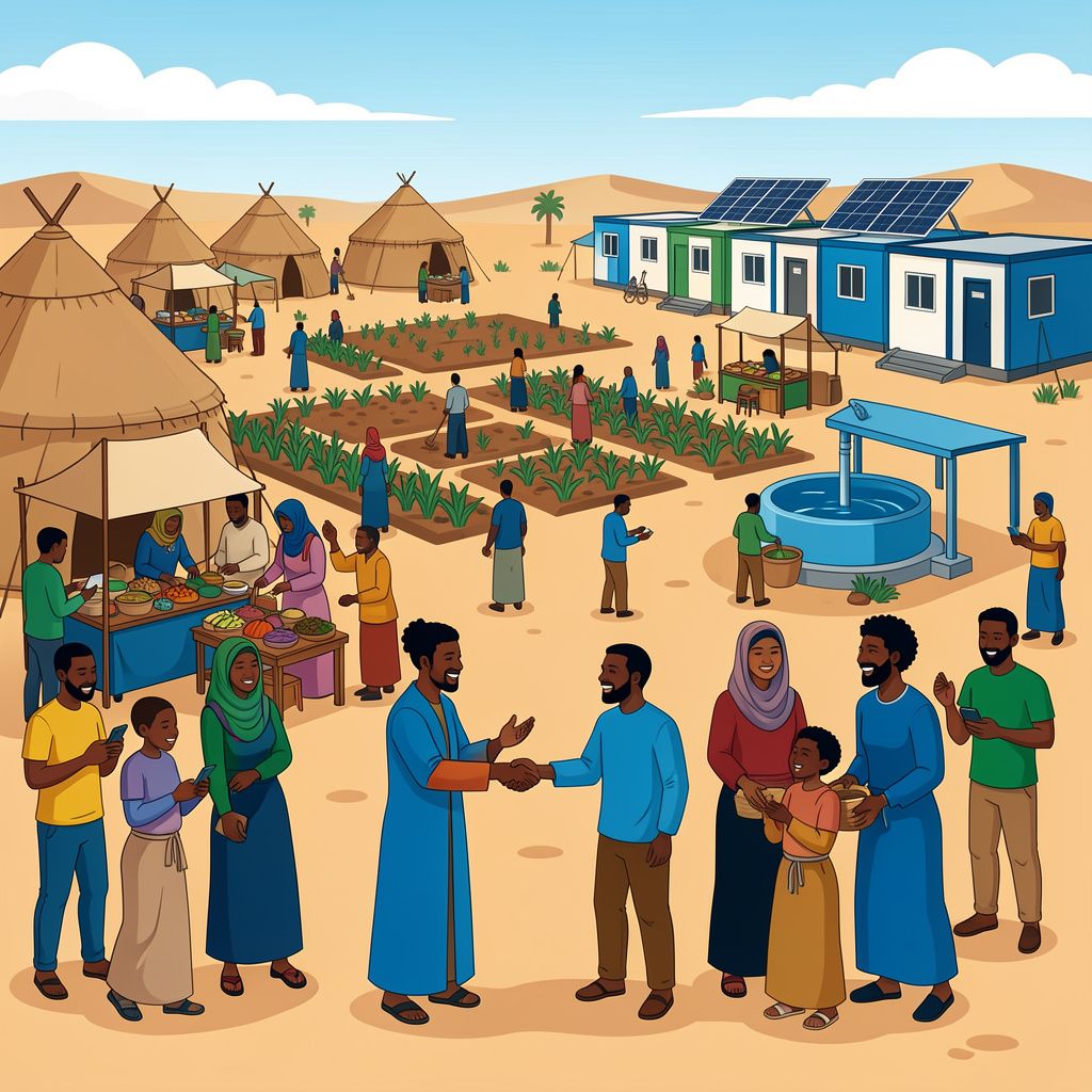 Refugee Communities in Kakuma and Kalobeyei Celebrate International Labour Day