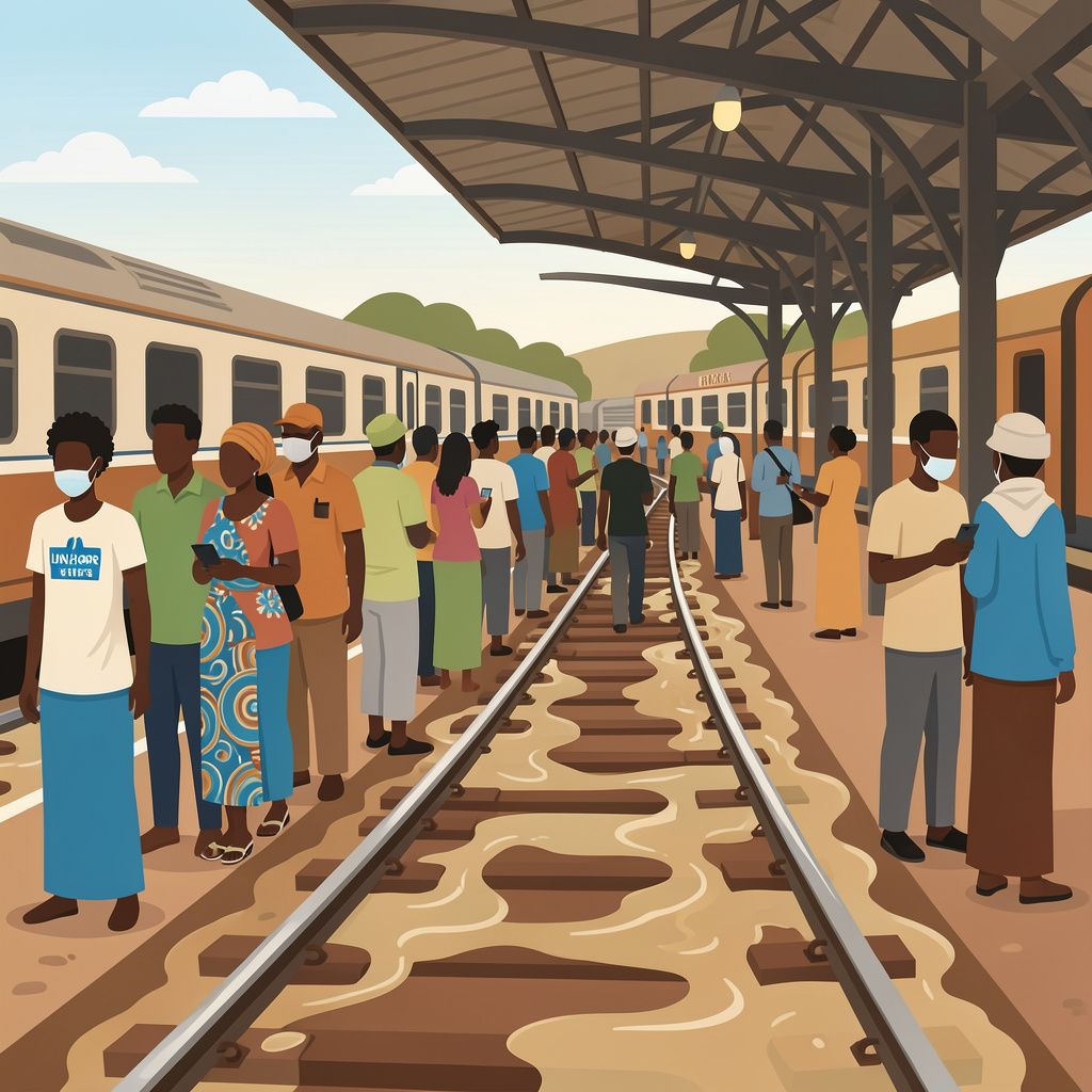 Kenya Railways Orders Passengers to Arrive Hour Early as Heavy Rains Disrupt Train Operations