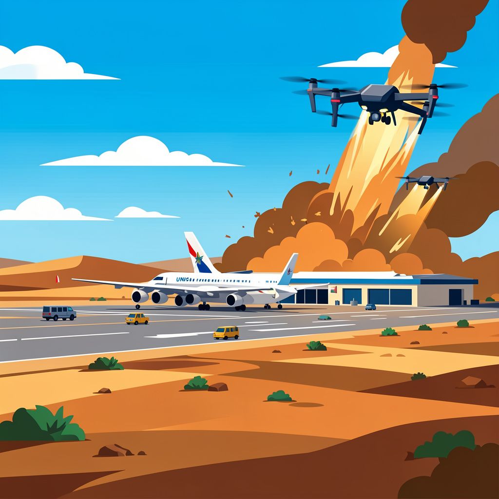 Sudan Accuses UAE and Ethiopia of Direct Military Aggression Through Airport Drone Strikes