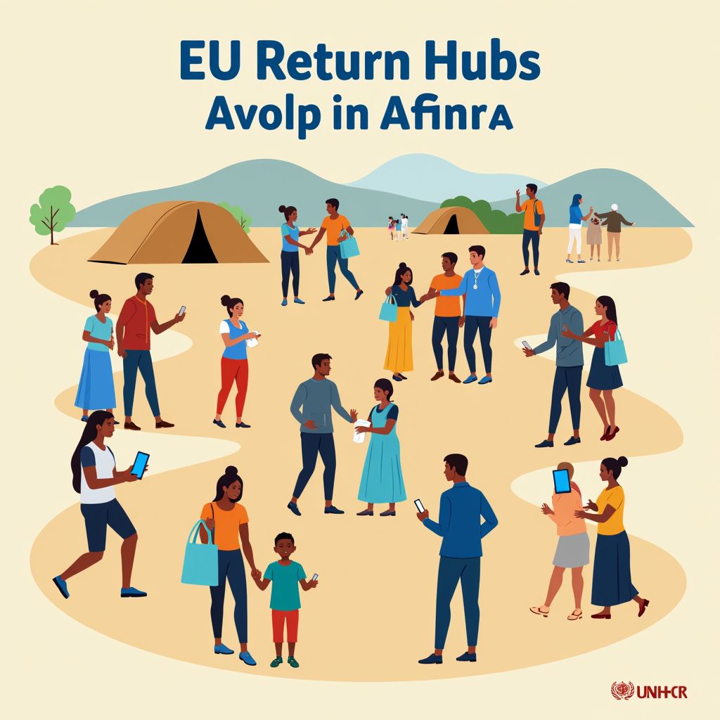 EU Plans Return Hubs in Africa for Rejected Asylum Seekers