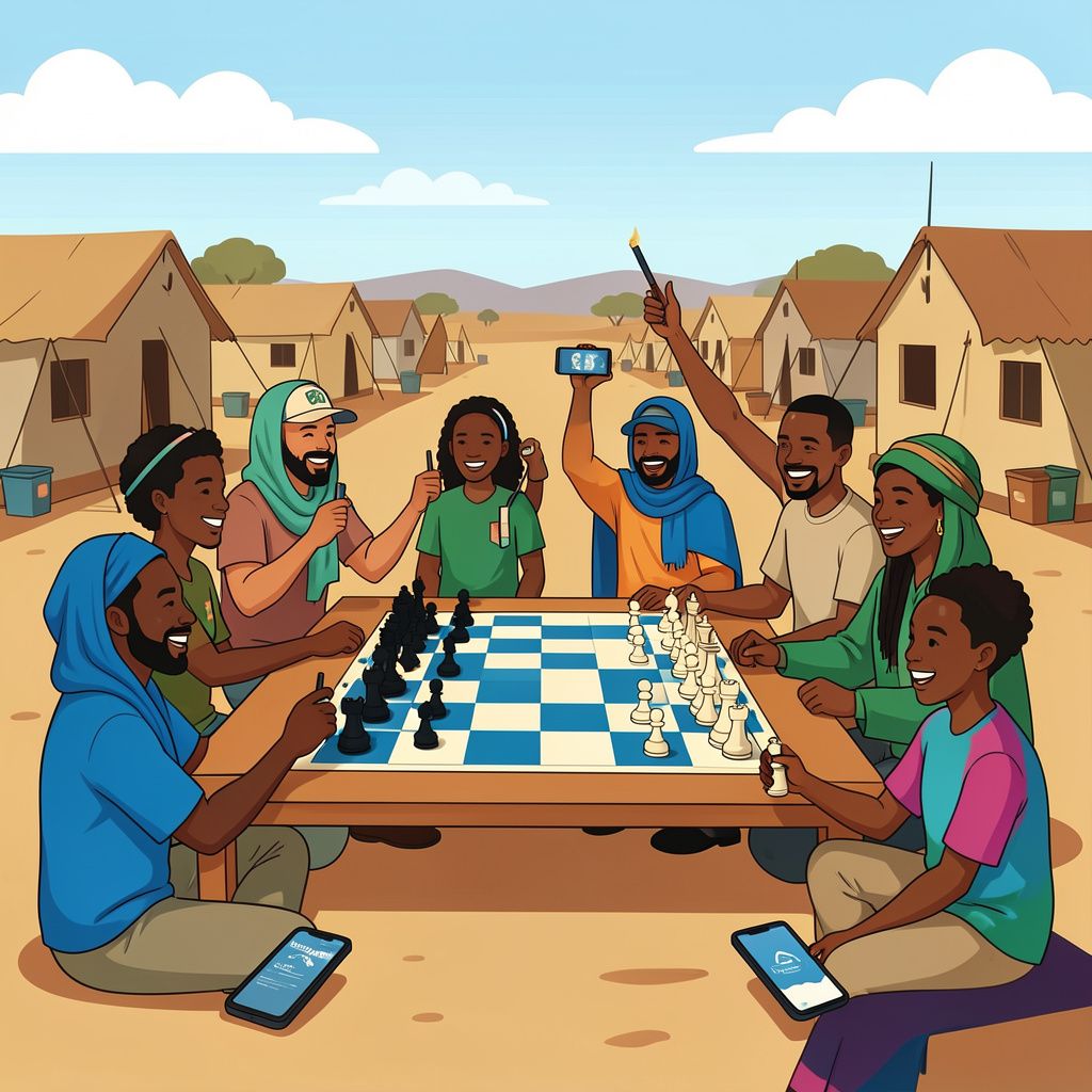 Refugee Chess Players Make History with First-Ever Olympiad Team Selection