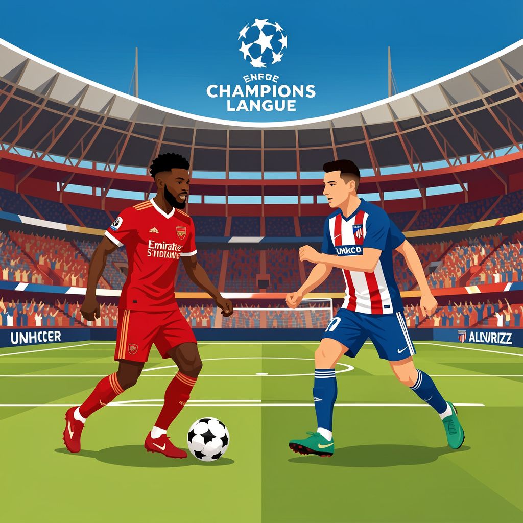 Arsenal Host Atletico Madrid in Champions League Semi-Final Second Leg Tonight