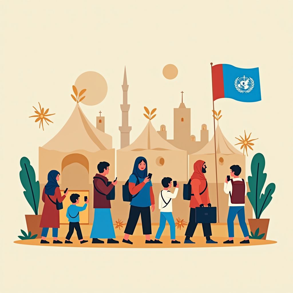 UAE Leads Gulf States in Islamic Charity Support for Displaced Communities