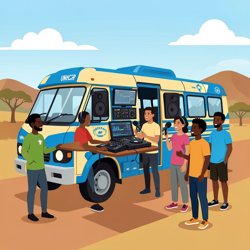 Kenya's Youth Transform Matatu into Africa's First Mobile Podcast Studio